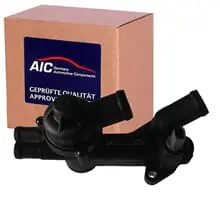 AIC THERMOSTATGEHÄUSE MIT THERMOSTAT für SEAT CORDOBA IBIZA TOLEDO SKODA FABIA Beliebt