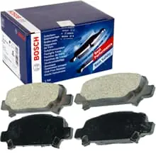 Finale Aktion BOSCH BREMSBELÄGE HINTEN passend für FORESTER SG 2.0 E TURBO RX AWD BJ. BEACHTEN