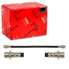 TRW BREMSSCHLAUCH 318mm HINTERACHSE BEIDSEITIG HINTERACHSE LINKS RECHTS Markenware