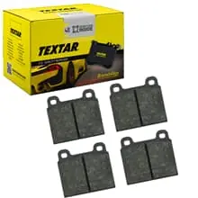 TEXTAR BREMSBELÄGE VORDERACHSE passend für VOLVO 140 164 240 260 Neu