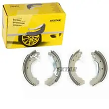 TEXTAR BREMSBACKEN MIT HANDBREMSHEBEL HINTERACHSE passend für VW LT 91028900 Highlight