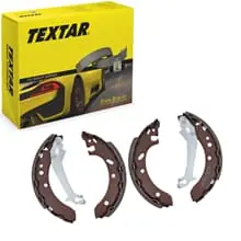 TEXTAR BREMSBACKEN MIT HANDBREMSHEBEL HINTERACHSE FÜR FORD COURIER ESCORT Finale Aktion