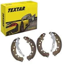 TEXTAR BREMSBACKEN MIT HANDBREMSHEBEL HINTERACHSE FÜR DAIHATSU CHARADE TOYOTA Aktuell