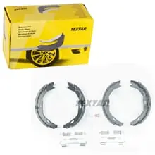 TEXTAR HANDBREMSBACKEN-SATZ Ø164mm passend für MERCEDES-BENZ C-KLASSE E-KLASSE Neu