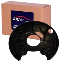 Begrenztes Angebot AIC SPRITZBLECH BREMSSCHEIBE ANKERBLECH HINTERACHSE LINKS FÜR MERCEDES-BENZ 124
