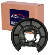 AIC SPRITZBLECH BREMSSCHEIBE ANKERBLECH HINTERACHSE LINKS FÜR MERCEDES-BENZ Neue Ware