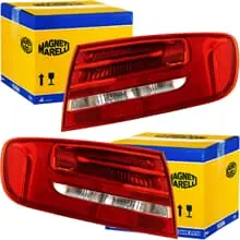 Ausverkauf 2x MAGNETI MARELLI RÜCKLEUCHTE HECKLEUCHTE AUßEN passend für AUDI A4 B8 KOMBI