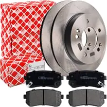 FEBI BREMSSCHEIBEN Ø258mm + BELÄGE HINTEN passend für alle HYUNDAI ix20 JC Neu