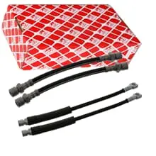 Jetzt Bestellen 4x FEBI BREMSSCHLAUCH VORNE + HINTEN passend für OPEL ASCONA C ASTRA F VECTRA A