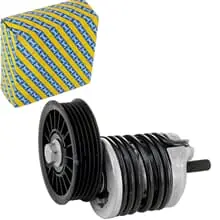 Zertifiziert SNR SPANNROLLE KEILRIPPENRIEMEN passend für AUDI A4 A6 VW PASSAT GA357.15