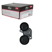 Neu Im Sortiment GATES SPANNROLLE KEILRIPPENRIEMEN passend für BMW 3 5 6 7 X1 X5 X6 T39199