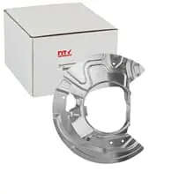 Top-Seller NTY SPRITZBLECH BREMSSCHEIBE VORDERACHSE LINKS PASSEND FÜR BMW X5 X6