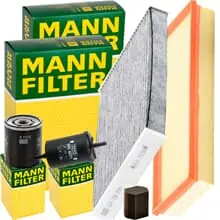 MANN FILTER INSPEKTIONSPAKET passend für CITROËN C3 OPEL CROSSLAND X 110+131 PS Saisonangebot