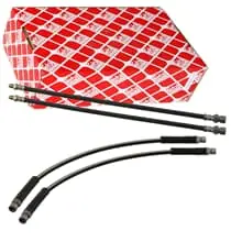 4x FEBI BREMSSCHLAUCH VORNE + HINTEN passend für MERCEDES G-KLASSE W461 230-290 Sofort Bestellen