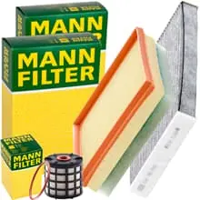 MANN INSPEKTIONSPAKET passend für CITROËN C3 AIRCROSS OPEL CROSSLAND+X 1.6d Highlight