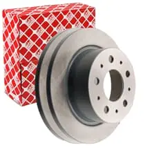 Saisonangebot 2X FEBI BREMSSCHEIBEN Ø299,7mm HINTEN PASSEND FÜR CITROËN JUMPER FIAT DUCATO