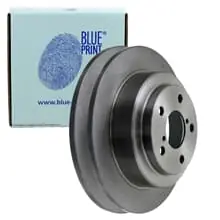 2X BLUE PRINT BREMSSCHEIBEN Ø266mm HINTEN PASSEND FÜR Highlight