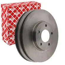2X FEBI BREMSSCHEIBEN Ø278mm VORNE PASSEND FÜR FORD TOURNEO TRANSIT Solange Der Vorrat Reicht