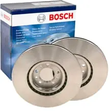 2X BOSCH BREMSSCHEIBEN Ø329,8mm VORNE PASSEND FÜR CITROËN C5 C6 PEUGEOT 407 Abverkauf