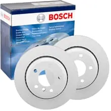 Versand Am Gleichen Tag 2X BOSCH BREMSSCHEIBEN Ø319,8mm HINTEN PASSEND FÜR BMW 5