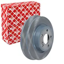 2X FEBI BREMSSCHEIBEN Ø295mm HINTEN PASSEND FÜR MERCEDES-BENZ A-KLASSE B-KLASSE Bestseller