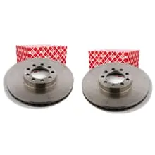 2X FEBI BREMSSCHEIBEN Ø300,8mm VORNE PASSEND FÜR Preiswert