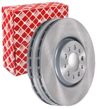 2X FEBI BREMSSCHEIBEN Ø330mm VORNE PASSEND FÜR ALFA ROMEO 159 BRERA GIULIETTA Super-Preis