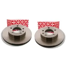 Neue Kollektion 2X FEBI BREMSSCHEIBEN Ø302mm VORNE PASSEND FÜR NISSAN NV400 OPEL MOVANO RENAULT