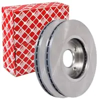 Nur Für Kurze Zeit 2X FEBI BREMSSCHEIBEN Ø278mm VORNE PASSEND FÜR FORD B-MAX FIESTA TOURNEO TRANSIT