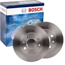 Markenprodukt 2X BOSCH BREMSSCHEIBEN Ø238mm VORNE PASSEND FÜR DACIA LOGAN SANDERO RENAULT