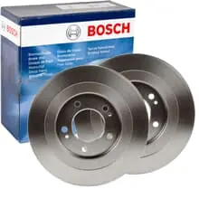 Expressversand 2X BOSCH BREMSSCHEIBEN Ø284mm HINTEN PASSEND FÜR HYUNDAI I40