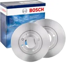 2X BOSCH BREMSSCHEIBEN Ø239mm VORNE PASSEND FÜR SEAT AROSA VW POLO Geprüft