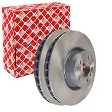Highlight 2X FEBI BREMSSCHEIBEN Ø380mm VORNE PASSEND FÜR LAND ROVER RANGE