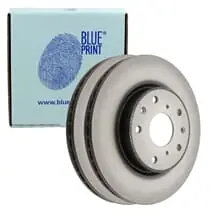 Garantierte Lieferung 2X BLUE PRINT BREMSSCHEIBEN Ø280mm VORNE PASSEND FÜR FIAT SEDICI