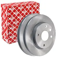 Saisonangebot 2X FEBI BREMSSCHEIBEN Ø256mm VORNE PASSEND FÜR CHEVROLET LACETTI NUBIRA DAEWOO