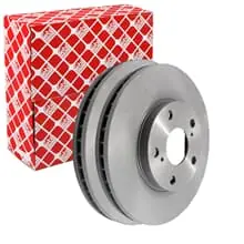 Neu 2X FEBI BREMSSCHEIBEN Ø275mm VORNE PASSEND FÜR TOYOTA AVENSIS CAMRY ISIS PREVIA