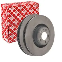 Highlight 2X FEBI BREMSSCHEIBEN Ø356mm VORNE PASSEND FÜR AUDI A6