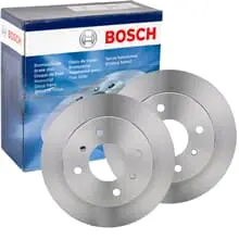 2X BOSCH BREMSSCHEIBEN Ø257,8mm HINTEN PASSEND FÜR NISSAN ALMERA PRIMERA Schnäppchen
