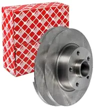 2X FEBI BREMSSCHEIBEN Ø280mm HINTEN PASSEND FÜR FIAT TALENTO NISSAN NV300 OPEL Sofort Bestellen