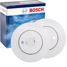 Top-Seller 2X BOSCH BREMSSCHEIBEN Ø258mm VORNE PASSEND FÜR DAIHATSU CHARADE TOYOTA YARIS