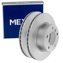 2X MEYLE BREMSSCHEIBEN 284mm VORNE PASSEND FÜR BMW 1 Neue Ware