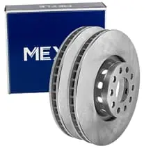 2X MEYLE BREMSSCHEIBEN 314mm VORNE PASSEND FÜR AUDI 100 A6 A8 Preis Gesenkt