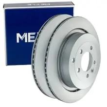 Top-Angebot 2X MEYLE BREMSSCHEIBEN 350mm HINTEN PASSEND FÜR LAND ROVER DISCOVERY RANGE
