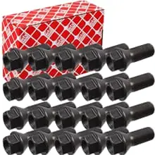 Neuheit 20x FEBI RADSCHRAUBEN SATZ 47mm KEGELBUND F für ALUFELGEN & STAHLFELGEN