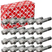 20x FEBI RADSCHRAUBEN SATZ Länge 68mm KUGELBUND A/G FÜR LEICHTMETALLFELGEN Versand Am Gleichen Tag