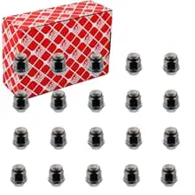 Begrenztes Angebot 20x FEBI RADMUTTERN SATZ M12 X 1,25 VERZINKT KEGELBUND F FÜR LEICHTMETALLFELGEN