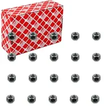 20x FEBI RADMUTTERN SATZ M12 X 1,25 VERZINKT KEGELBUND F FÜR LEICHTMETALLFELGEN Neue Ware
