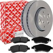 FEBI BREMSSCHEIBEN 293mm + BELÄGE VORNE passend für HONDA CR-V 3 4 RE RM Schneller Versand