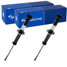 2X SACHS GASDRUCK STOßDÄMPFER HINTEN PASSEND FÜR AUDI CABRIOLET 556 332 Echt