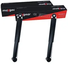 Neu 2X MAXGEAR GASDRUCK STOßDÄMPFER HINTEN PASSEND FÜR NISSAN NP300 LINKS+RECHTS